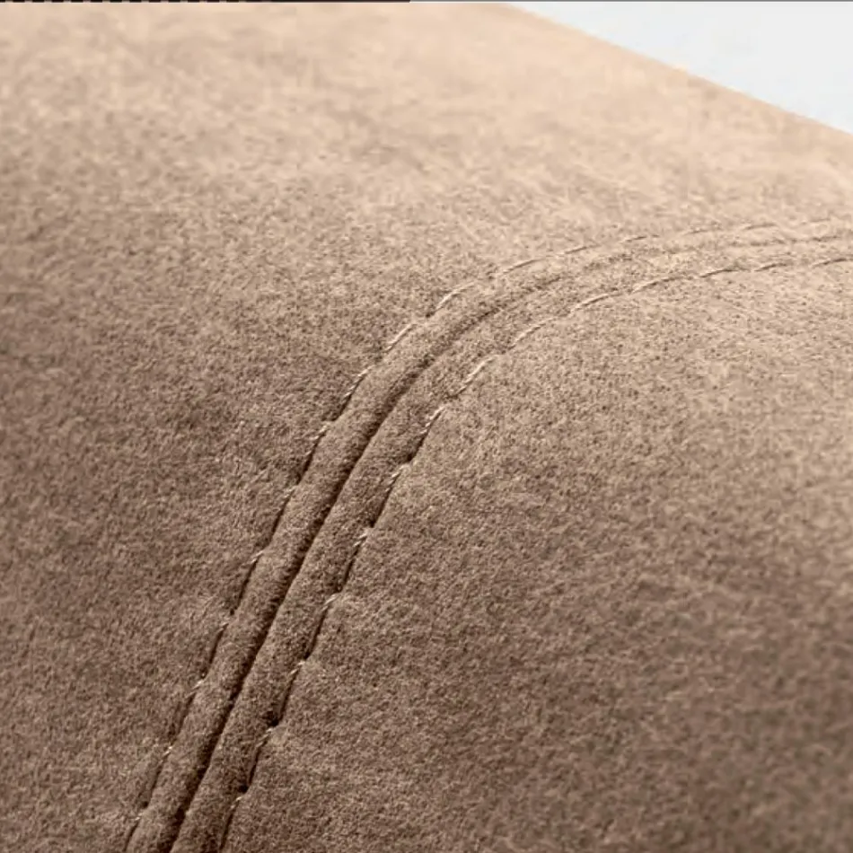 Dubbelsäng 160x190 med böjd sänggavel och viktig tjocklek - Magie Viadurini