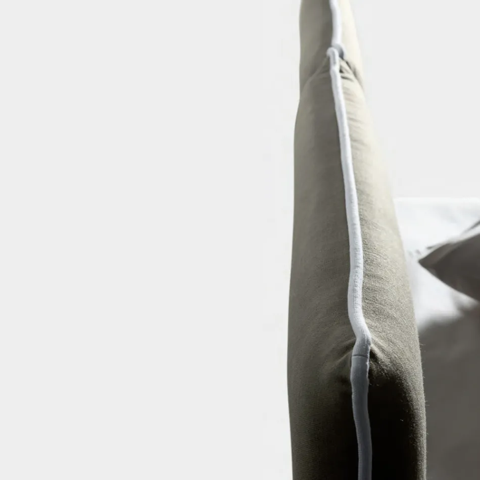 Dubbelsäng 160x190 med centralt delad sänggavel Made in Italy - Celesti Viadurini