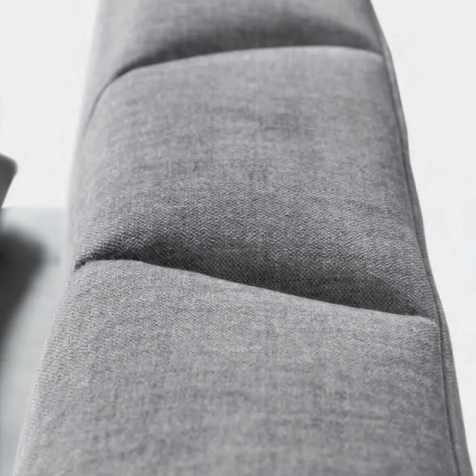 Dubbelsäng 160x190 med Quiltning av korskurvor - Solros Viadurini