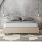 160x200 cm dubbelsäng klädd i konstläder Tillverkad i Italien - Athlete Viadurini