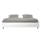 200x200 cm dubbelsäng klädd i konstläder Tillverkad i Italien - Athlete Viadurini