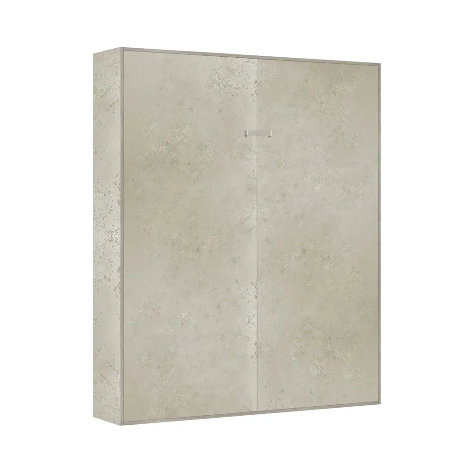 Vertikal hopfällbar dubbelsäng i olika utföranden - Magicompare Viadurini