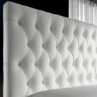 Capitonné dubbelsäng med valfri förvaring Made in Italy - Sciocco Viadurini