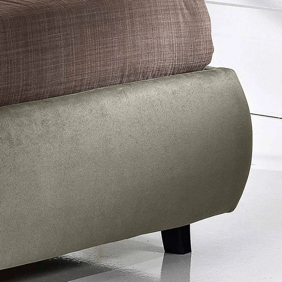 Dubbelsäng med förvaringslåda topp 160x190 / 200 cm Nina Viadurini