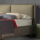 Dubbelsäng med förvaringsenhet, modern design, Kate by Bolzan Viadurini