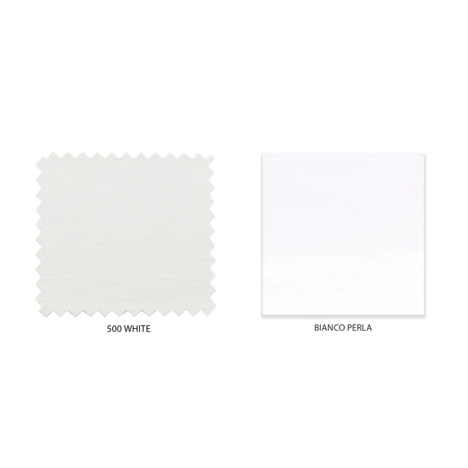 Dubbelsäng med valfri förvaring, 2 sängbord och madrass - Fiuto Viadurini