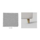 Dubbelsäng med valfri förvaring Made in Italy - Ciccio Viadurini