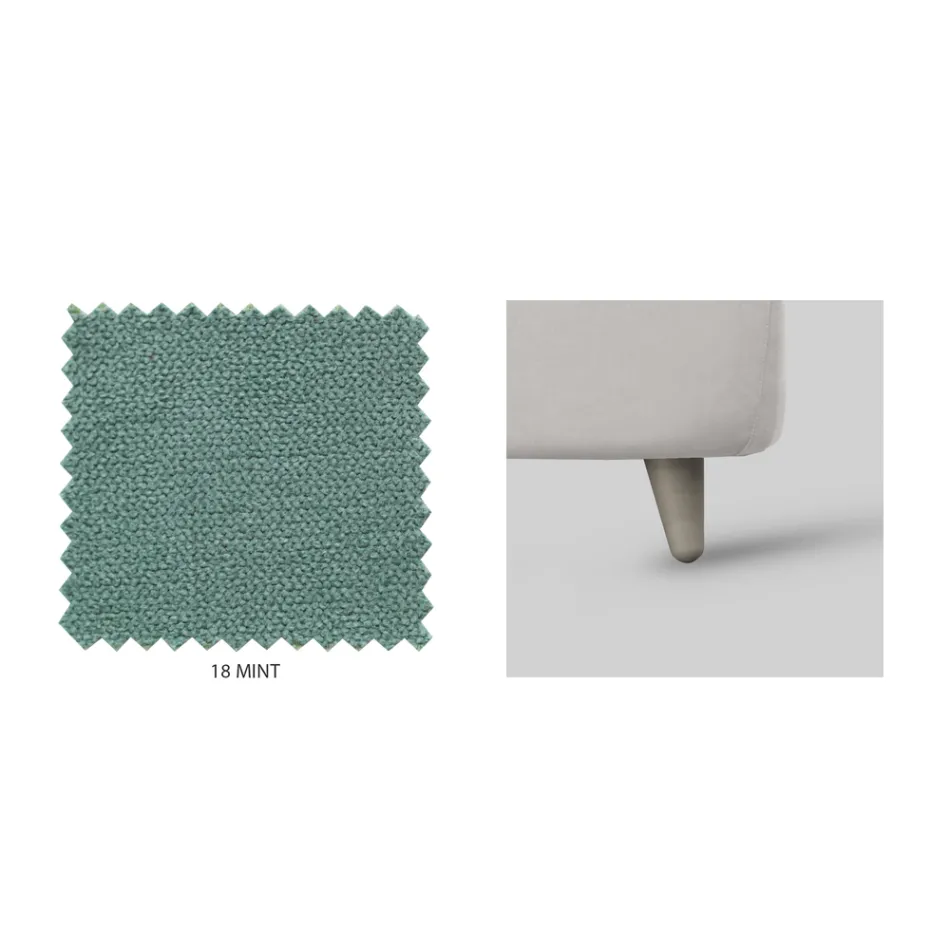 Dubbelsäng med valfri förvaring Made in Italy - Ciccio Viadurini