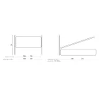 Dubbelsäng med valfri förvaring Made in Italy - Ciccio Viadurini