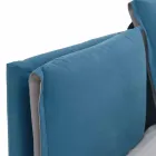 Dubbelsäng med behållare täckt i tyg tillverkad i Italien - Renato Viadurini