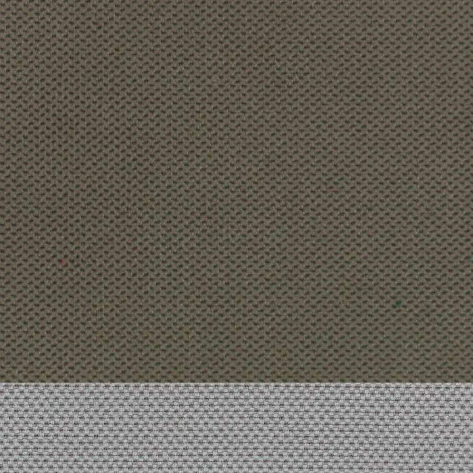 Dubbelsäng med behållare täckt i tyg tillverkad i Italien - Renato Viadurini