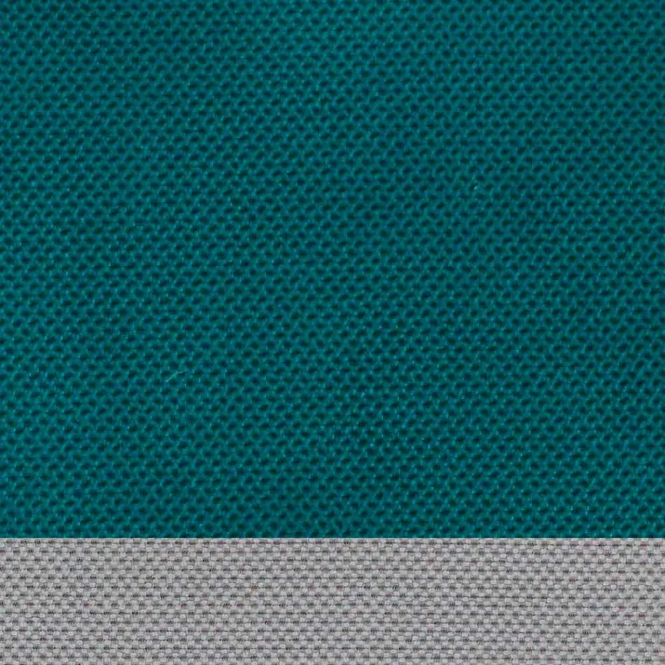 Dubbelsäng med behållare täckt i tyg tillverkad i Italien - Renato Viadurini