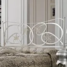 Dubbelsäng med fotbräda i olika utföranden Made in Italy - Natural Viadurini