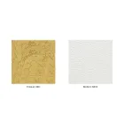 Klassisk stil dubbelsäng i järn och läder Made in Italy - King Viadurini