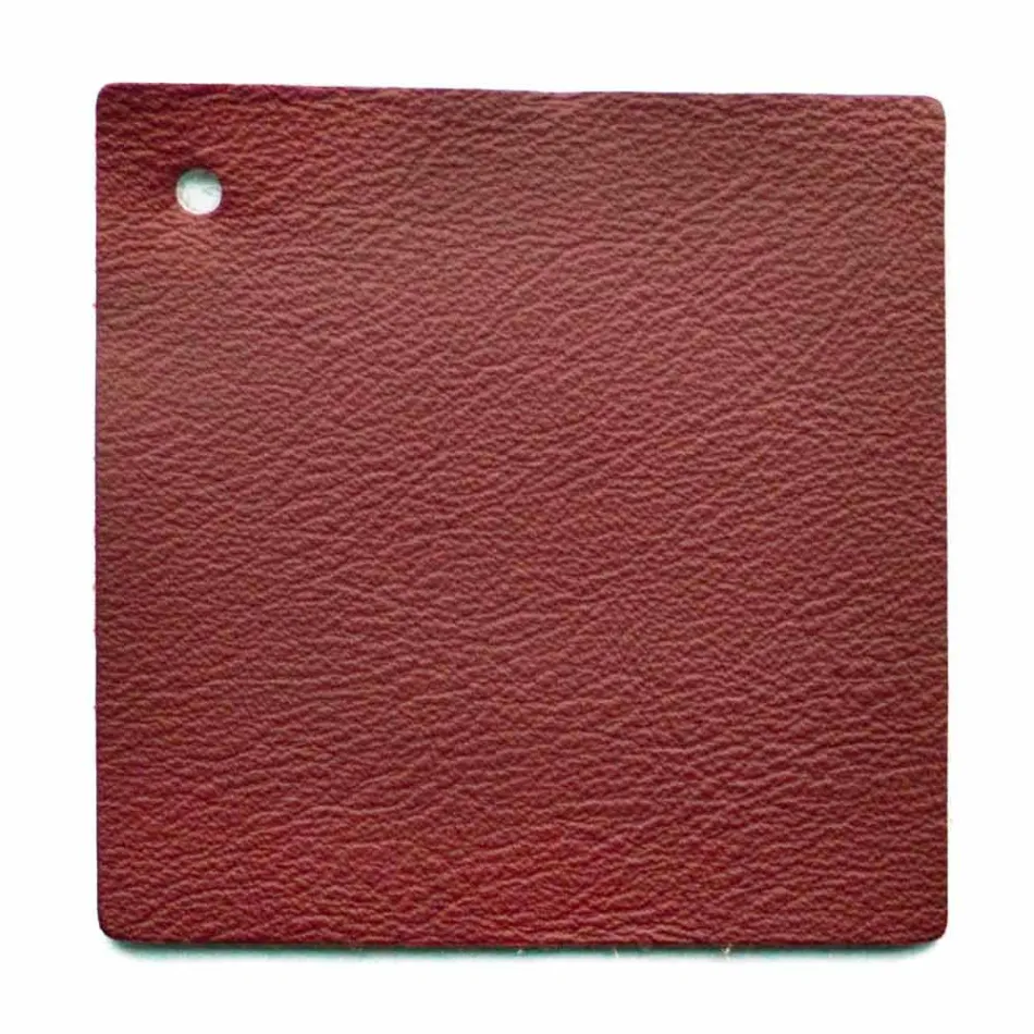 Design dubbelsäng med läderstoppad huvudtavla Menardo Viadurini