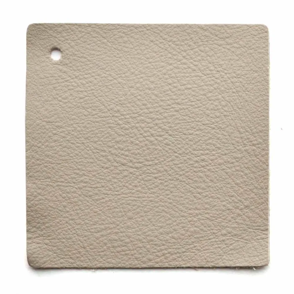 Design dubbelsäng med vadderad huvudbänk Leilo, 160x200 cm Viadurini