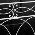 Dubbel designen smidda smidesjärn sidan Sydney Viadurini