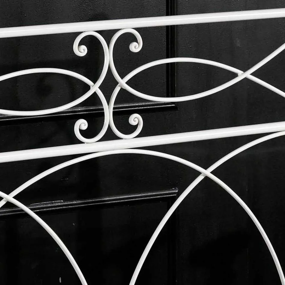 Dubbel designen smidda smidesjärn sidan Sydney Viadurini