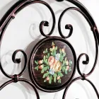 Dubbelsäng med smidesjärn konstruktion skapad Alexa Viadurini