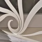 Dubbel konstruktion järn med glasdekorationer i Eden Viadurini