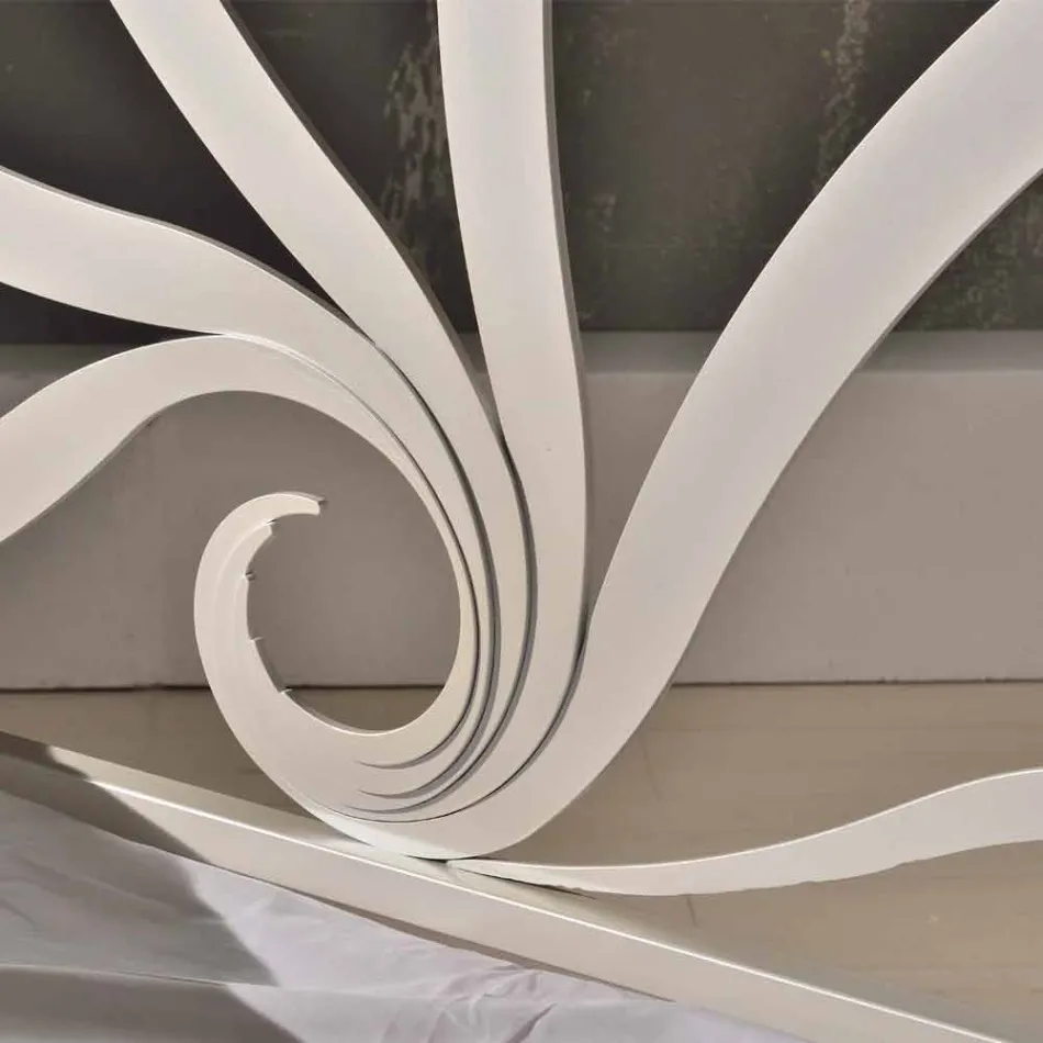 Dubbel konstruktion järn med glasdekorationer i Eden Viadurini