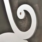 Dubbel konstruktion järn med glasdekorationer i Eden Viadurini