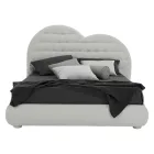 Lyxig dubbelsäng med box och Swarovski Made in Italy – Little Heart Viadurini