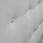 Lyxig dubbelsäng med box och Swarovski Made in Italy – Little Heart Viadurini