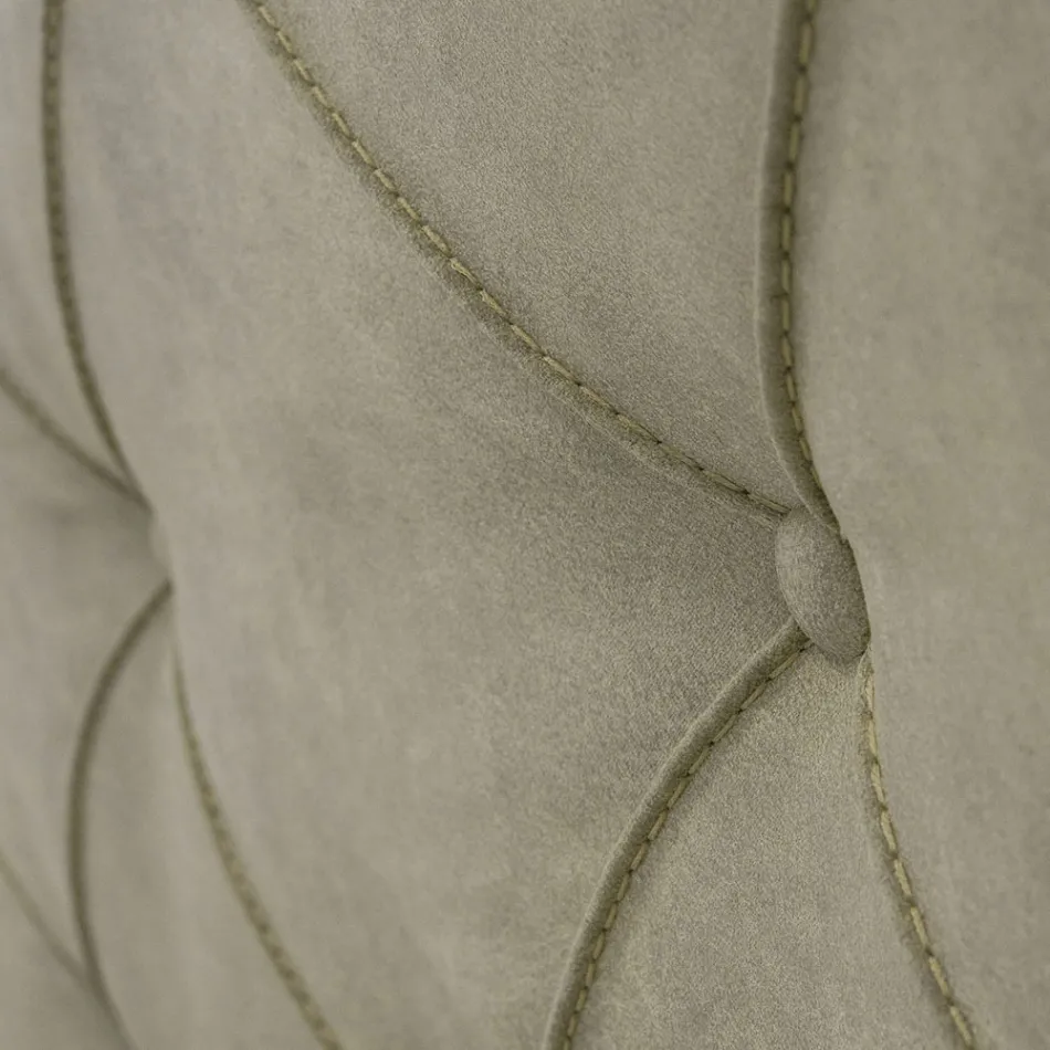 Lyxig stoppad dubbelsäng med förvaringslåda Tillverkad i Italien – Torn Viadurini