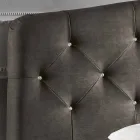 Stoppade dubbelsäng med förvaringsbox 160x190 / 200cm Leone Viadurini