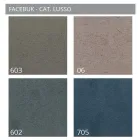 Stoppad dubbelsäng med tygförvaringsenhet - Belle Viadurini