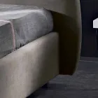 Stoppade dubbelsäng med modern container 160x190 / 200 Reby Viadurini