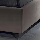 Stoppade dubbelsäng med modern container 160x190 / 200 Reby Viadurini