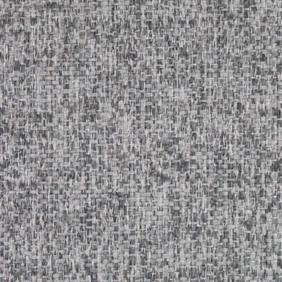 Klädd dubbelsäng med låda i tyg tillverkad i Italien - Ciottolino Viadurini