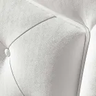 Dubbelsäng klädd i konstläder med box 160x190 / 200 cm Agly Viadurini