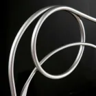 Dubbelsäng i järn hantverk med koniska ben Zoe Viadurini