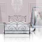 Dubbelsäng smidesjärn Febo Viadurini