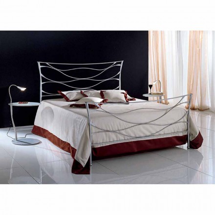 Dubbelsäng smidesjärn Hydra Viadurini