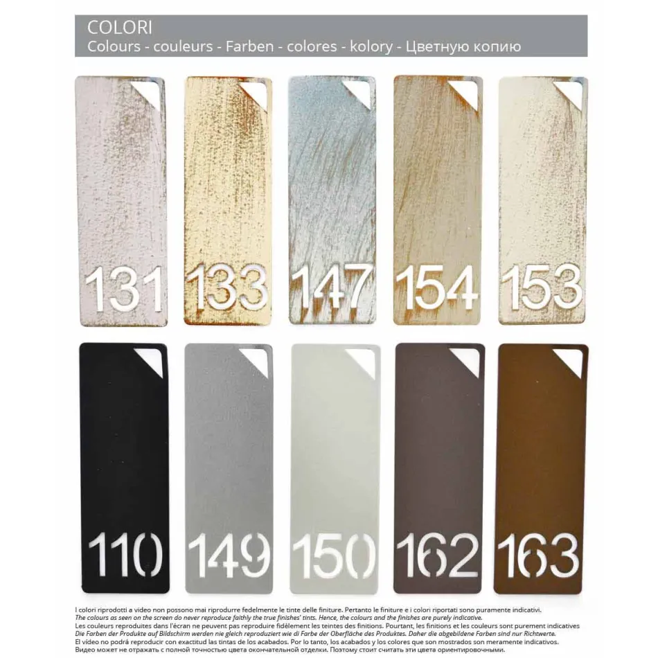 Dubbelsäng smidesjärn Perseus Viadurini