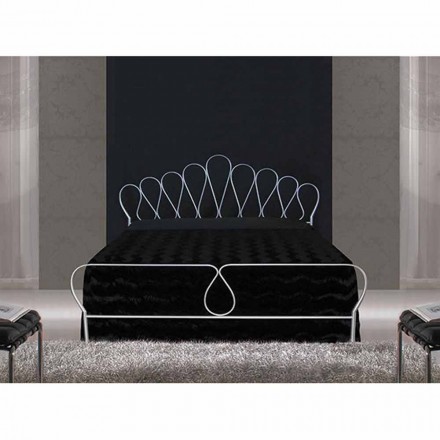 Dubbelsäng smidesjärn Sextant Viadurini