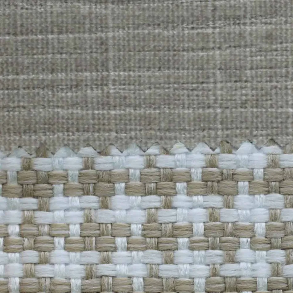 Dubbelsäng i tyg med metallfötter tillverkad i Italien - Glorio Viadurini