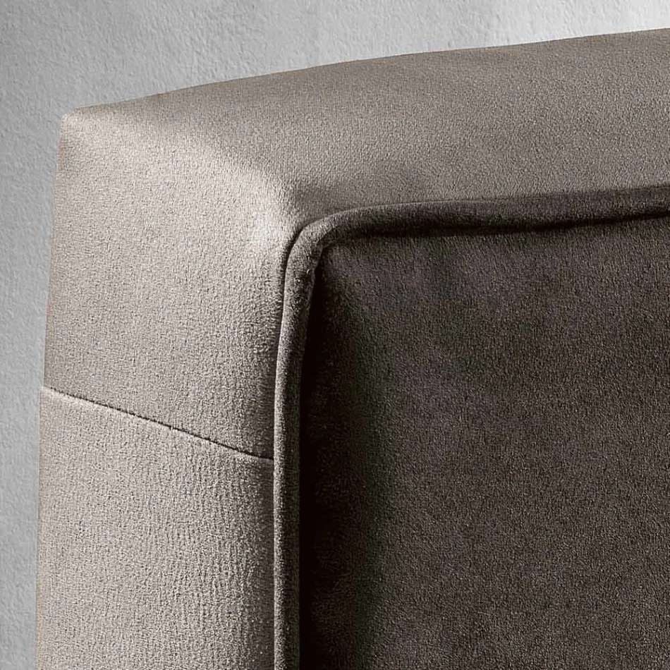 Samtida dubbelsäng med förvaringsbox 160x190 / 200 cm Gin Viadurini