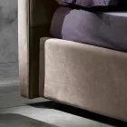 Samtida dubbelsäng med förvaringsbox 160x190 / 200 cm Gin Viadurini