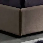 Samtida dubbelsäng med förvaringsbox 160x190 / 200 cm Gin Viadurini