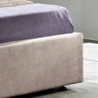 Samtida dubbelsäng med förvaringsbox 160x190 / 200 cm Gin Viadurini