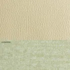 Modern dubbelsäng i konstläder och tyg tillverkad i Italien - Zeldo Viadurini