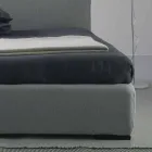 Modern dubbelsäng, utan förvaring, Gaya New by Bolzan Viadurini