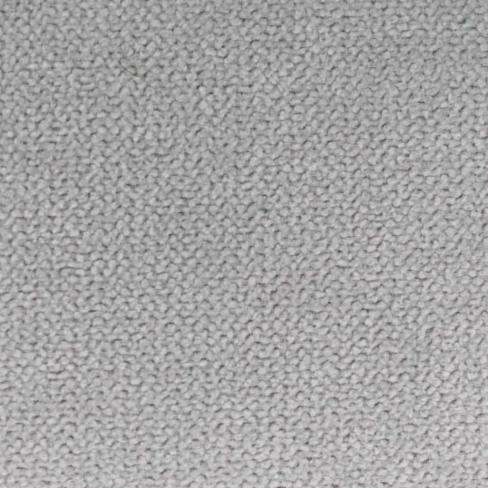 Dubbelsäng klädd i tyg med svarta fötter tillverkad i Italien - Bandola Viadurini