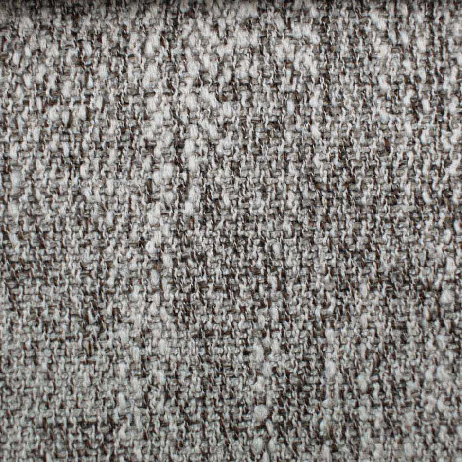 Rund design dubbelsäng täckt i tillverkad i Italien tyg - Rello Viadurini