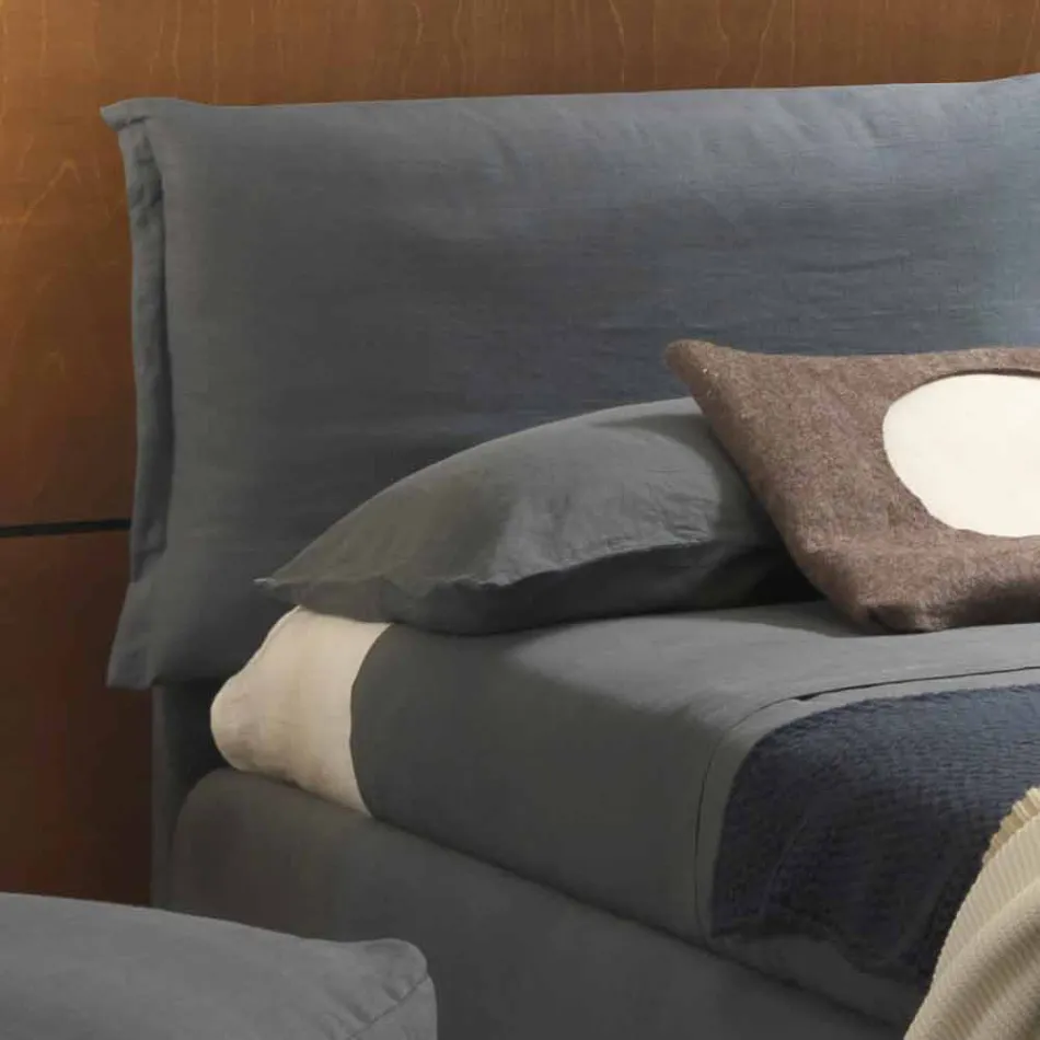 Dubbelsäng utan lådan, modern design, Iorca av Bolzan Viadurini